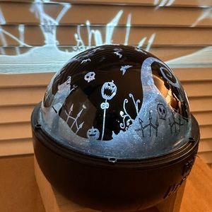 Nightmare before Christmas lighted spinner globe